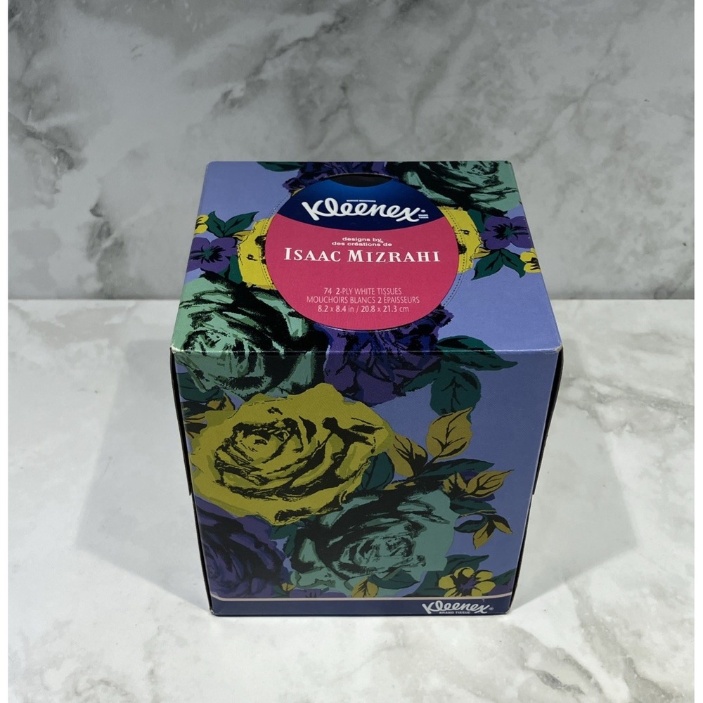 Isaac Mizrahi Floral Design Kleenex Expressions Ltd Edition NOS 2014